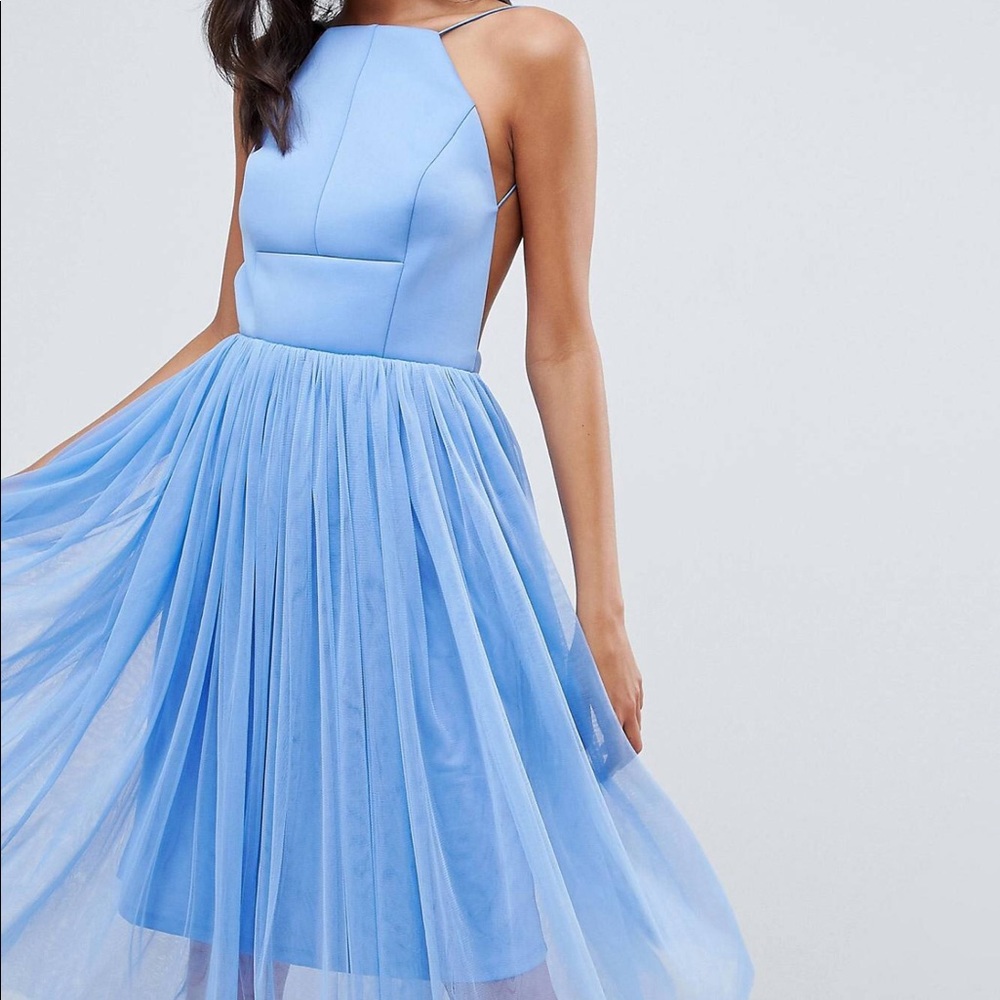 ASOS DESIGN Midi Tulle Dress
